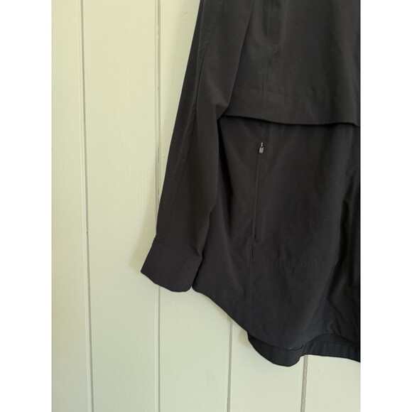 Eddie Bauer Lightweight Departure Jacket Full Zip M Medium Hiking Fishing Black - Picture 2 of 6